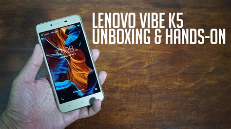 lenovo vibe k5 plus unbox.ph